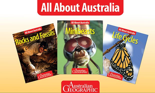 10 Woodcraft Dinosaurs Brand New 5 Books Australian Geographic Educational Set 