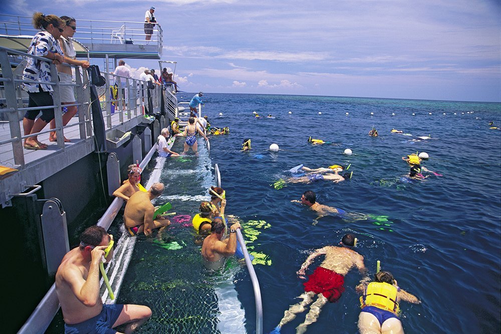 snorkelling