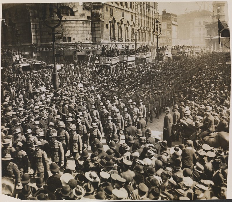 Anzac Day London 1916