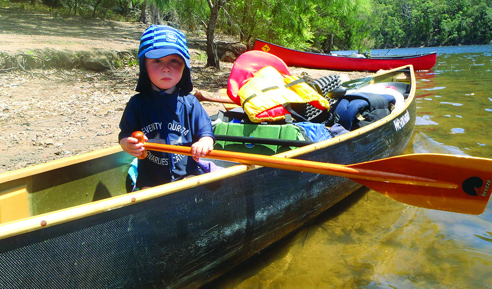 Canoeing with kids Australian Geographic Adventure