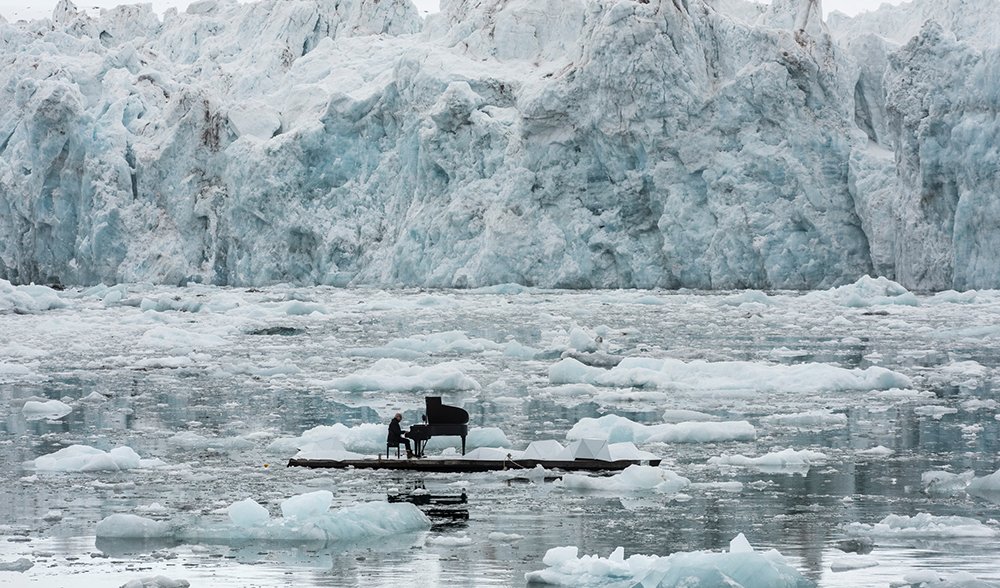 Arctic piano performance