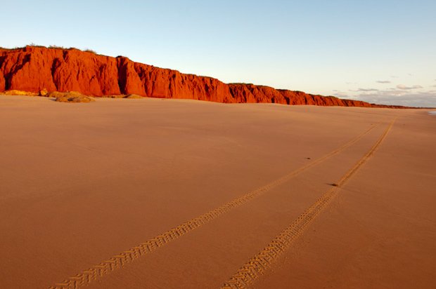 beach camping australia