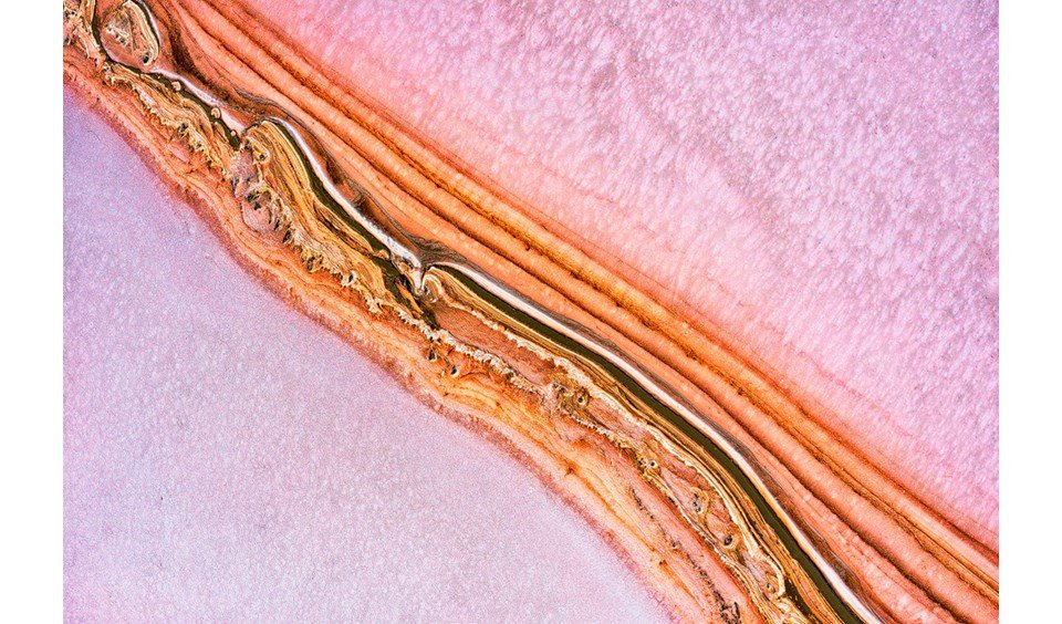 pink lake
