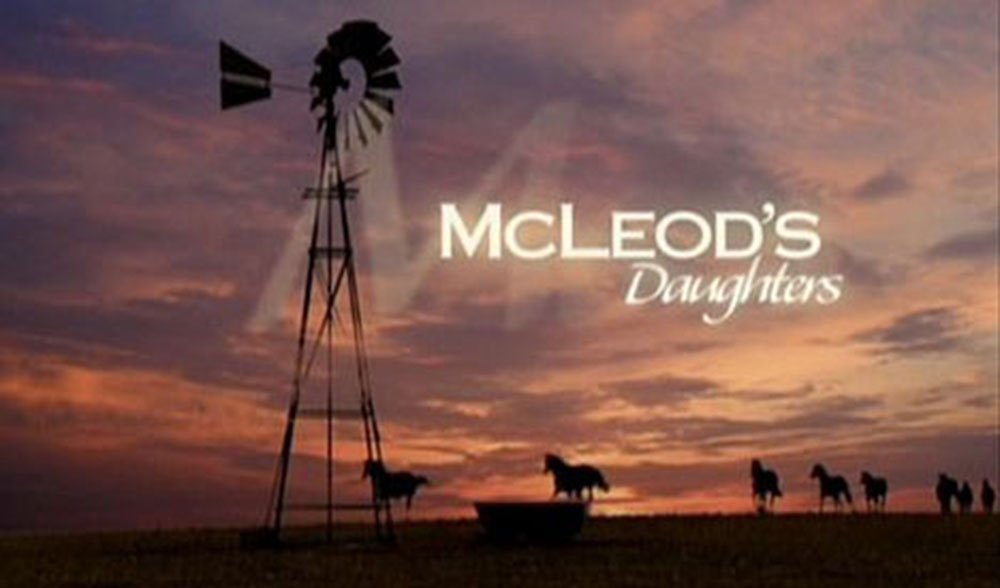 The title card of McLeod's Daughters