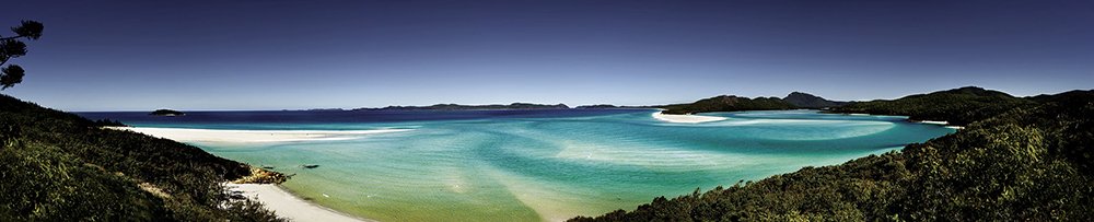 Whitsunday Island panorama cells