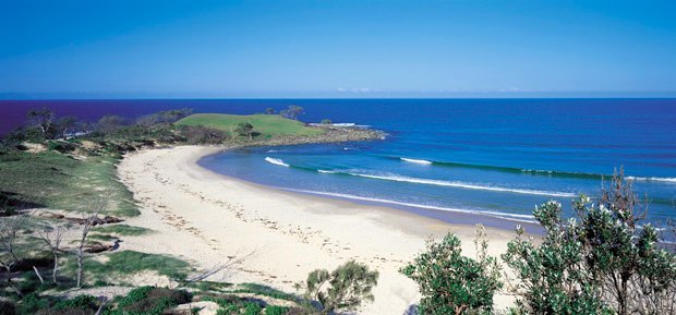 beach camping australia