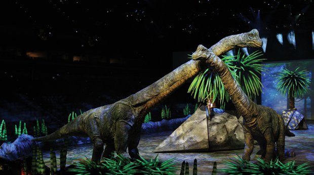 Gallery: Behind the scenes of the realistic animatronic dinosaurs ...