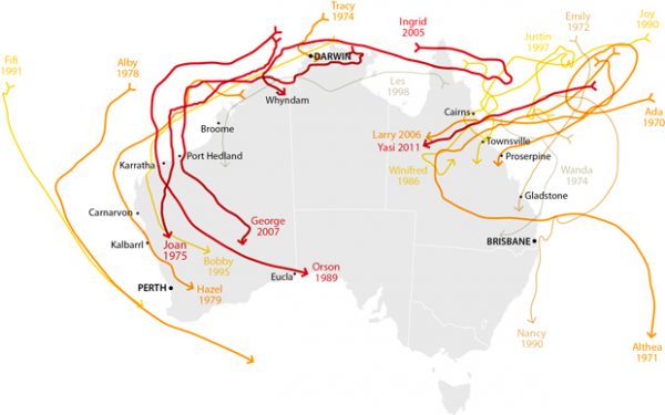 Cyclone tracking: Australia's worst storms - Australian Geographic