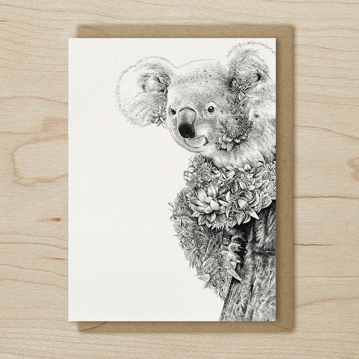 Greeting Card Koala Australian Geographic