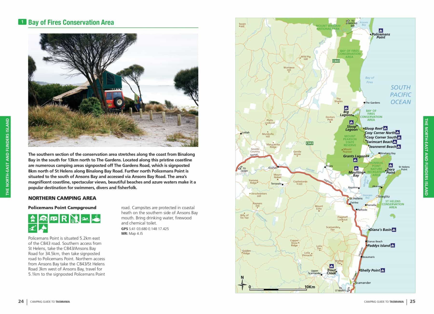 Camping Guide To Tasmania 5th Edition - Australian Geographic