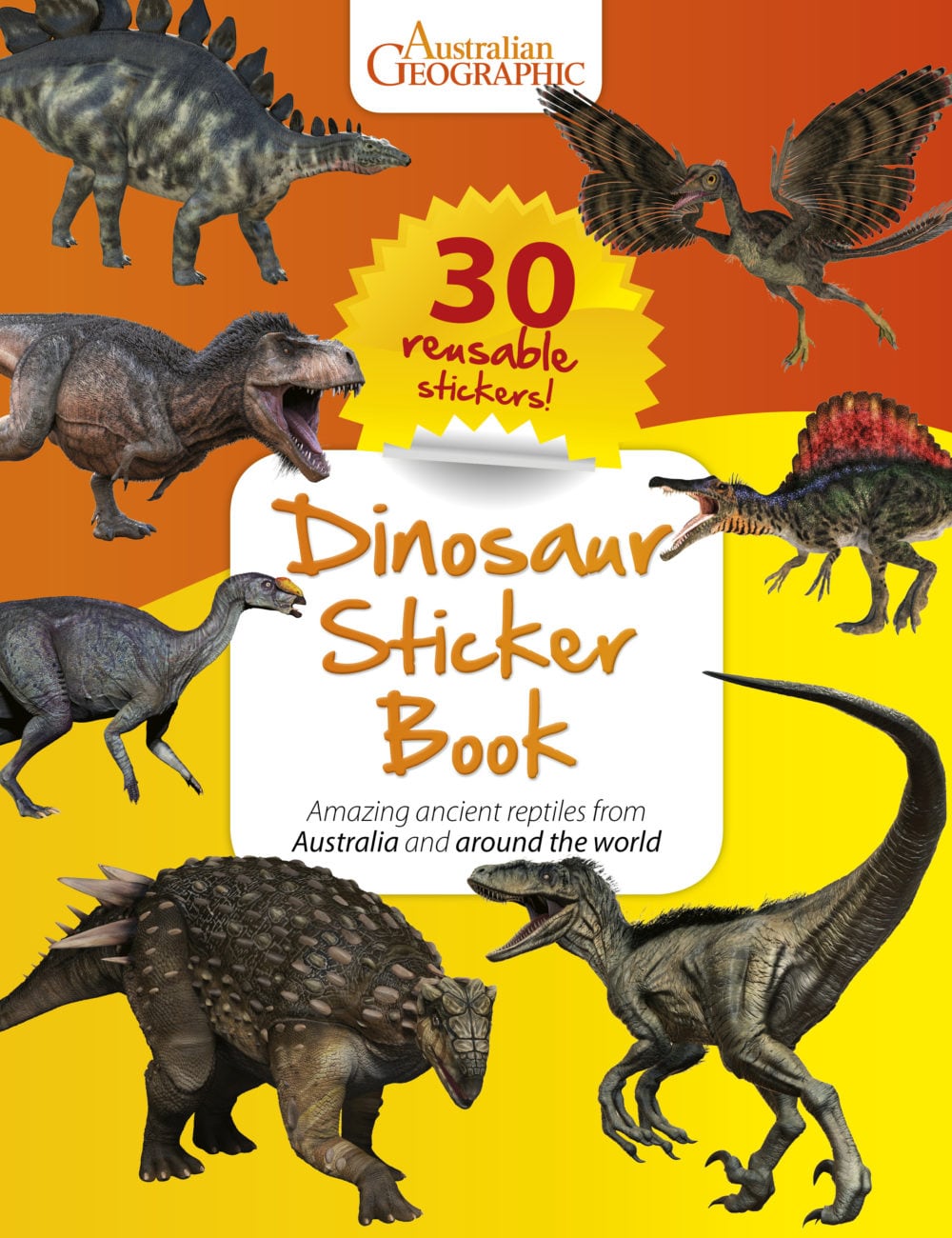 Dinosaur Sticker Book - Australian Geographic