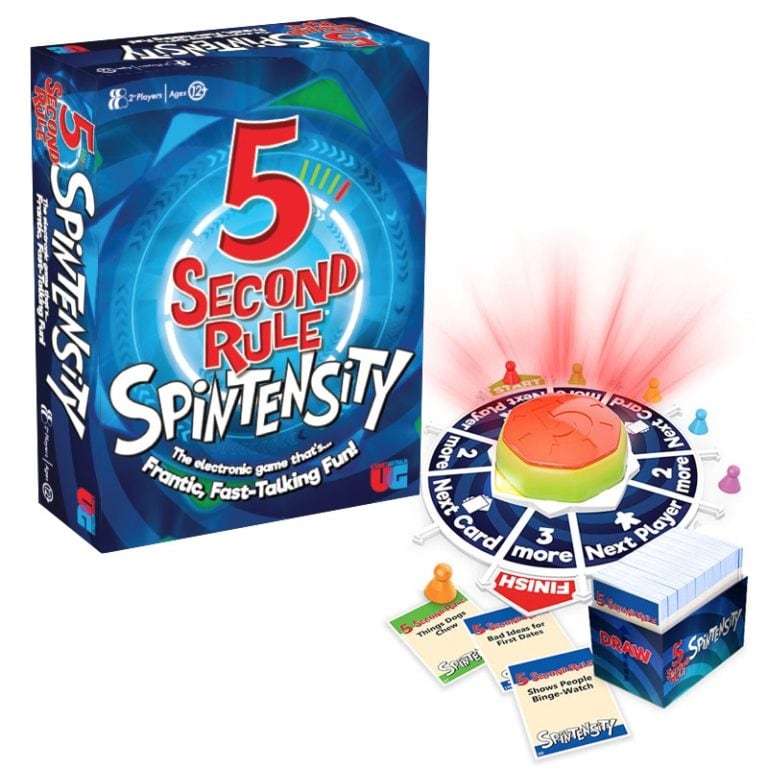 5 Second Rule Spintensity Game Australian Geographic