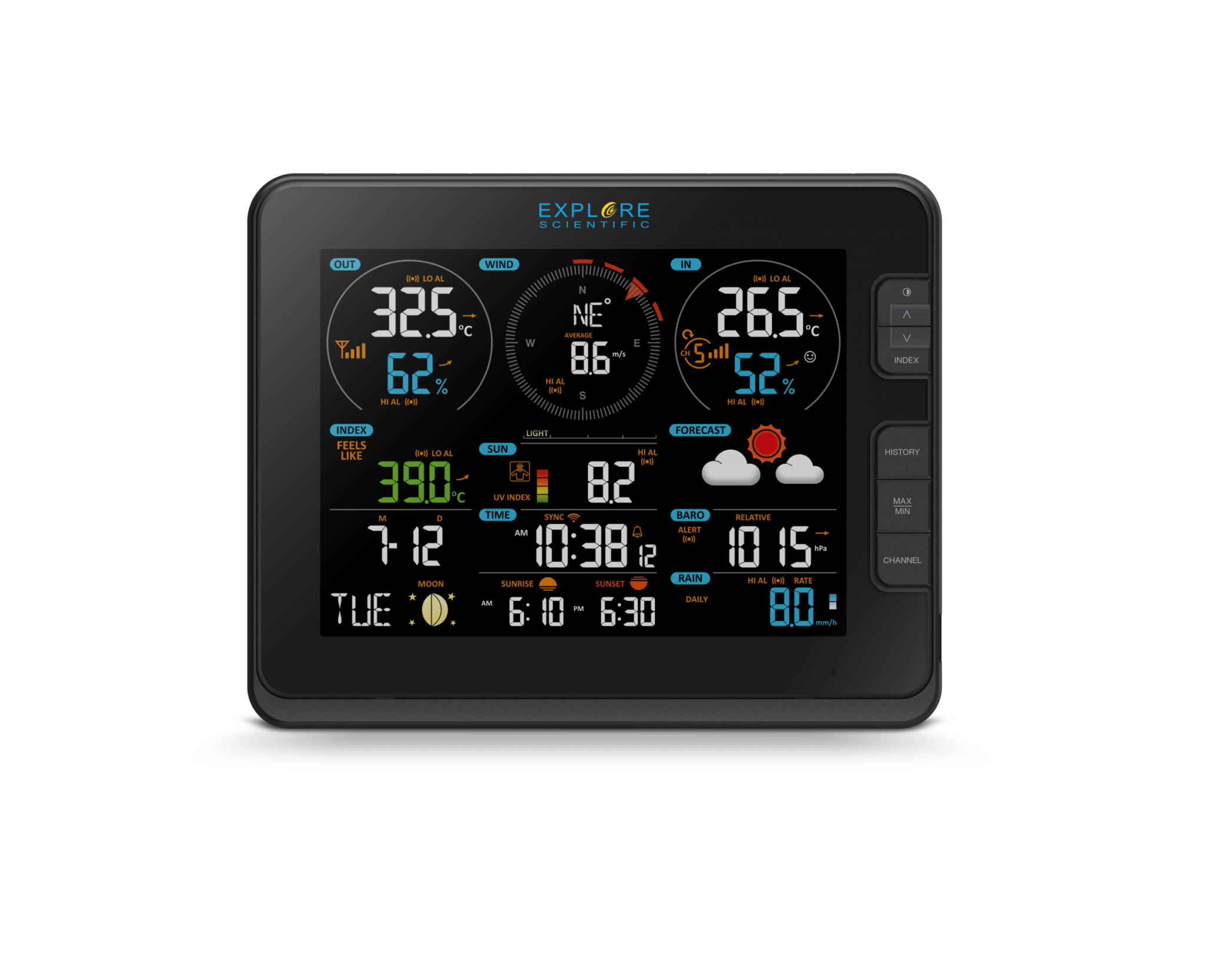 Explore Scientific Professional Weather Station WiFi/Weather