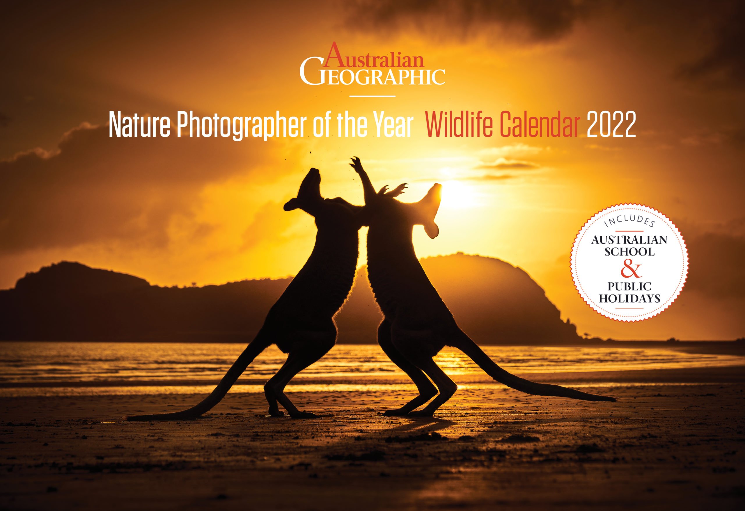 Australian Geographic Nature Photographer Of The Year Wildlife Calendar 2022 - Australian Geographic