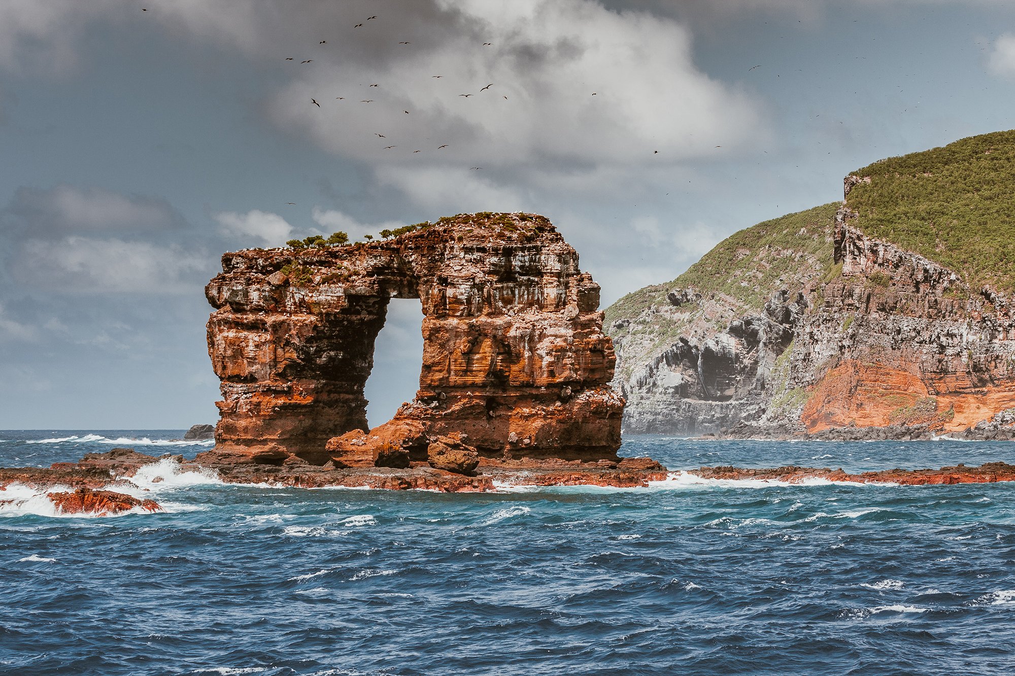 Darwin s Arch off Galapagos falls into Pacific Ocean Australian