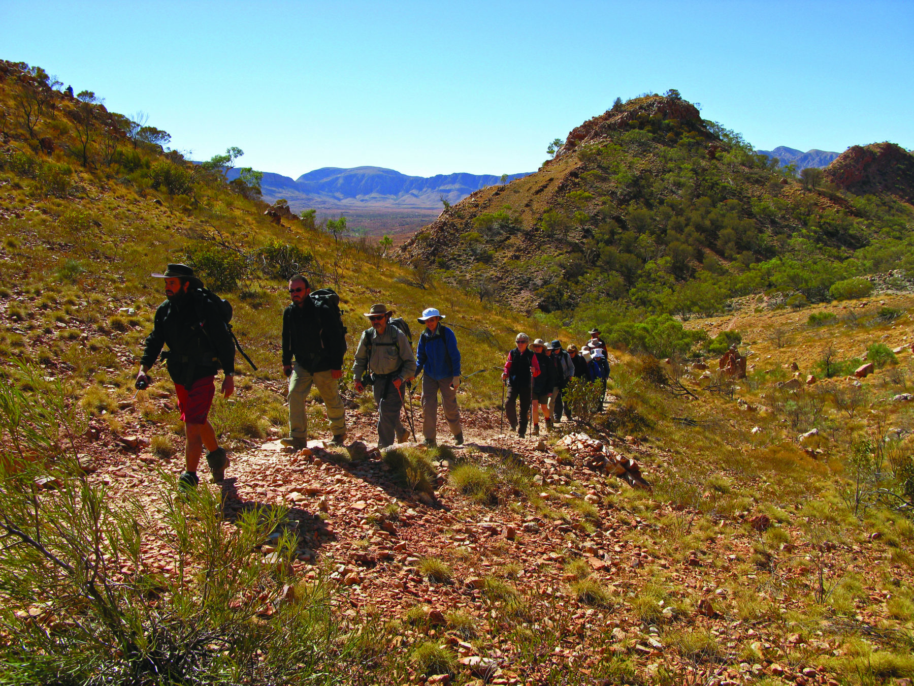 larapinta trek in comfort