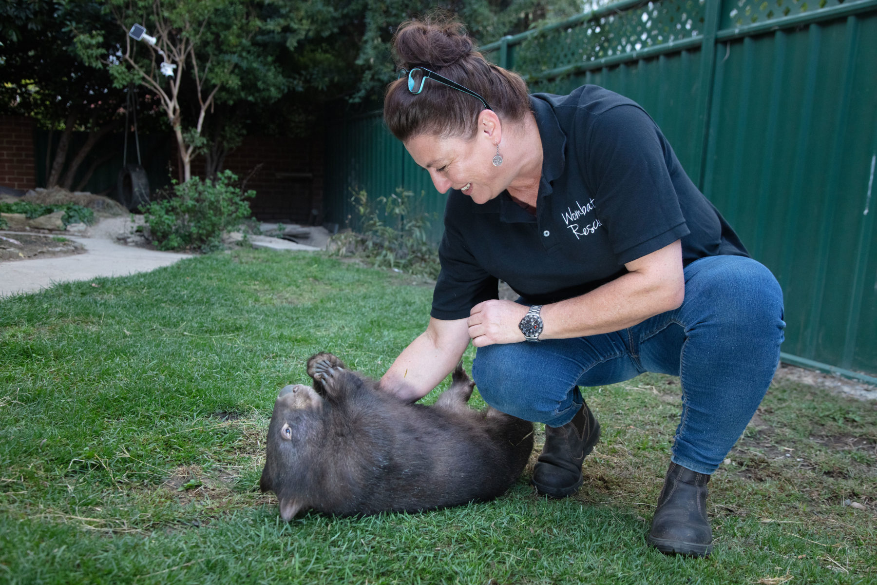 WORK IT OUT WOMBATS! Water Bottle