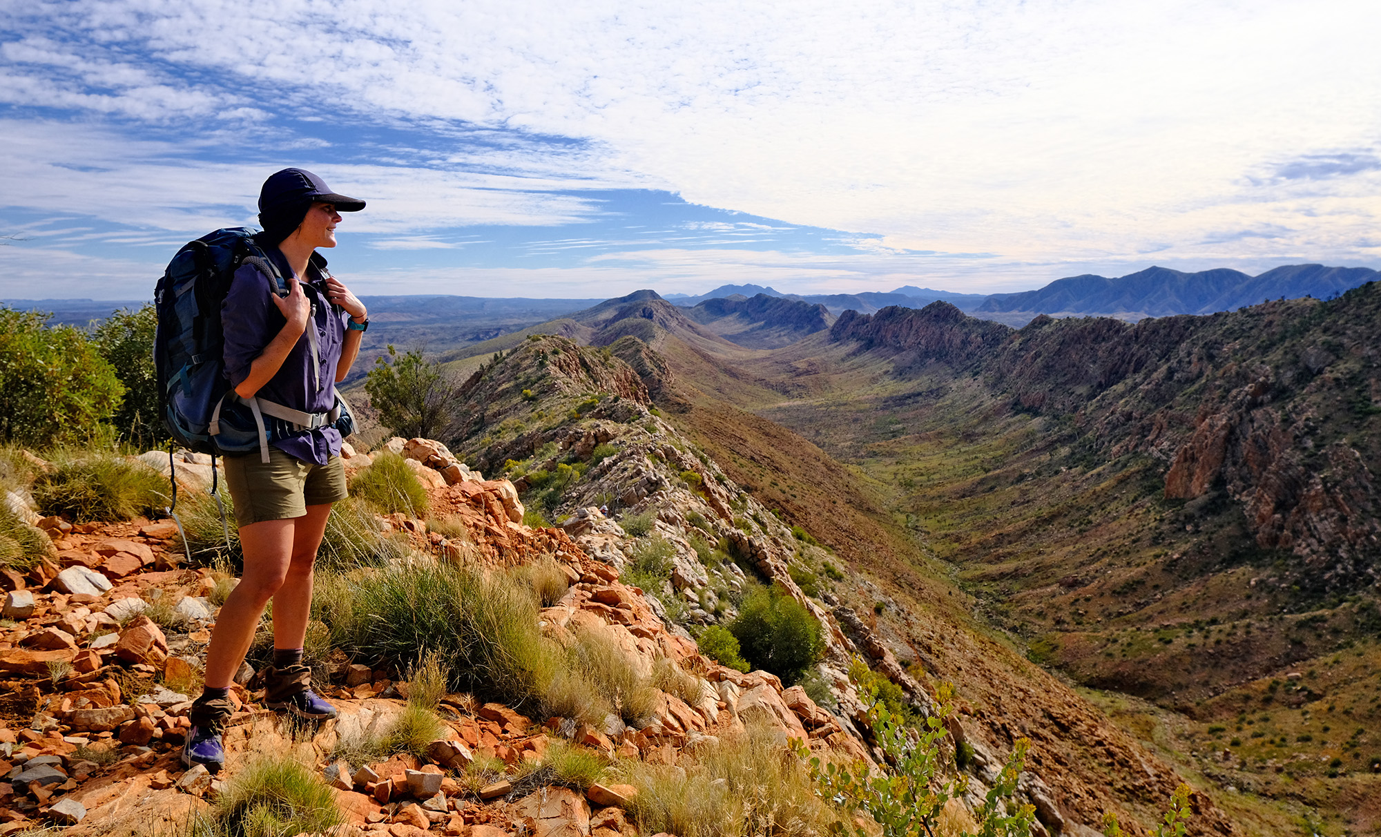 In the land of the desert rose: Walking the NT’s Larapinta Trail