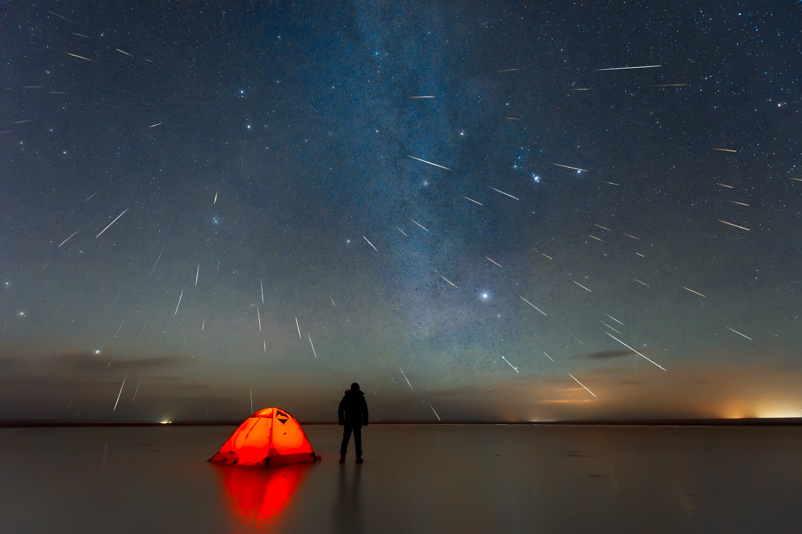 Where did the Geminid meteors come from?