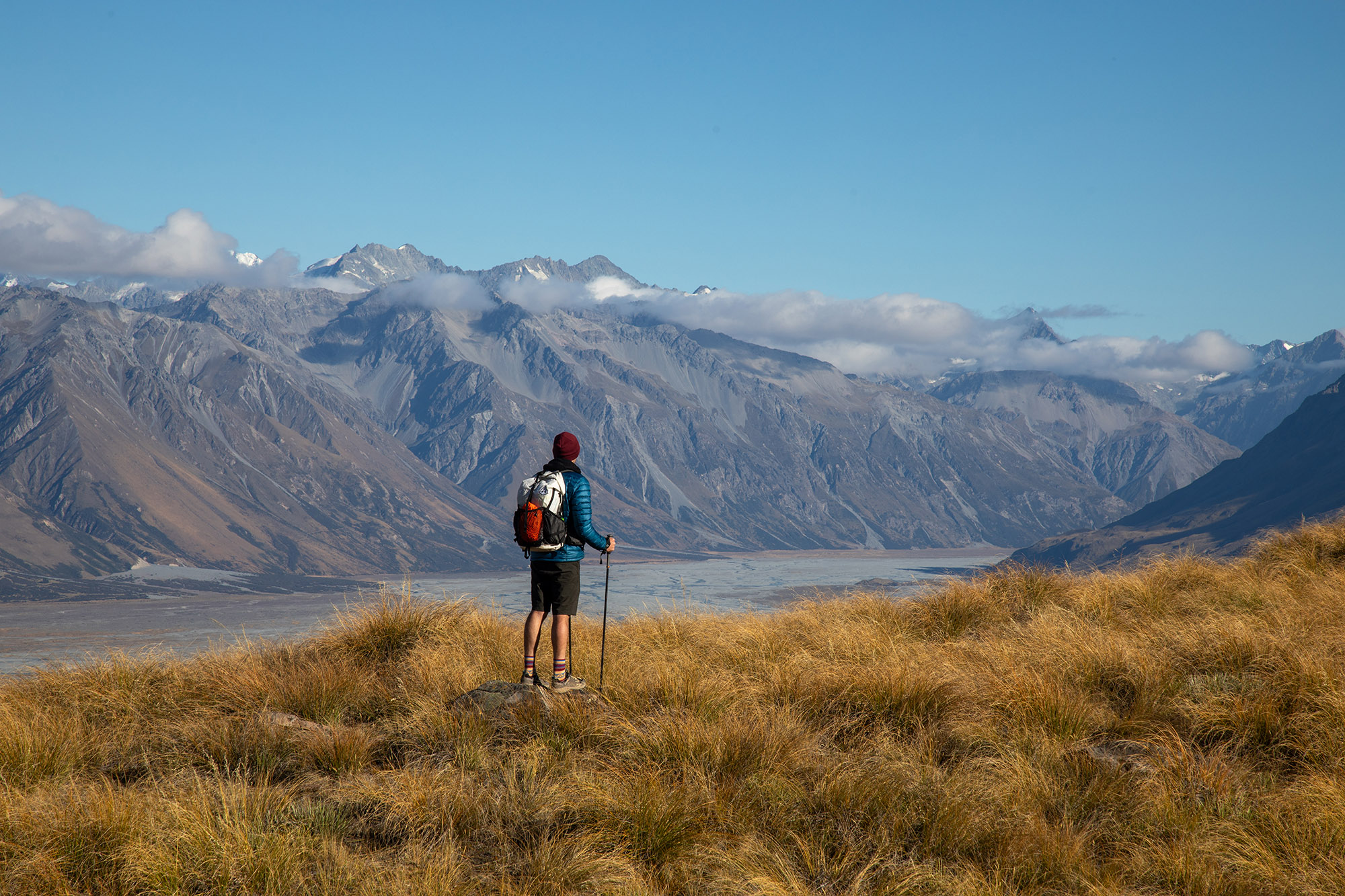 A long way to the top: Trekking NZ’s Southern Alps