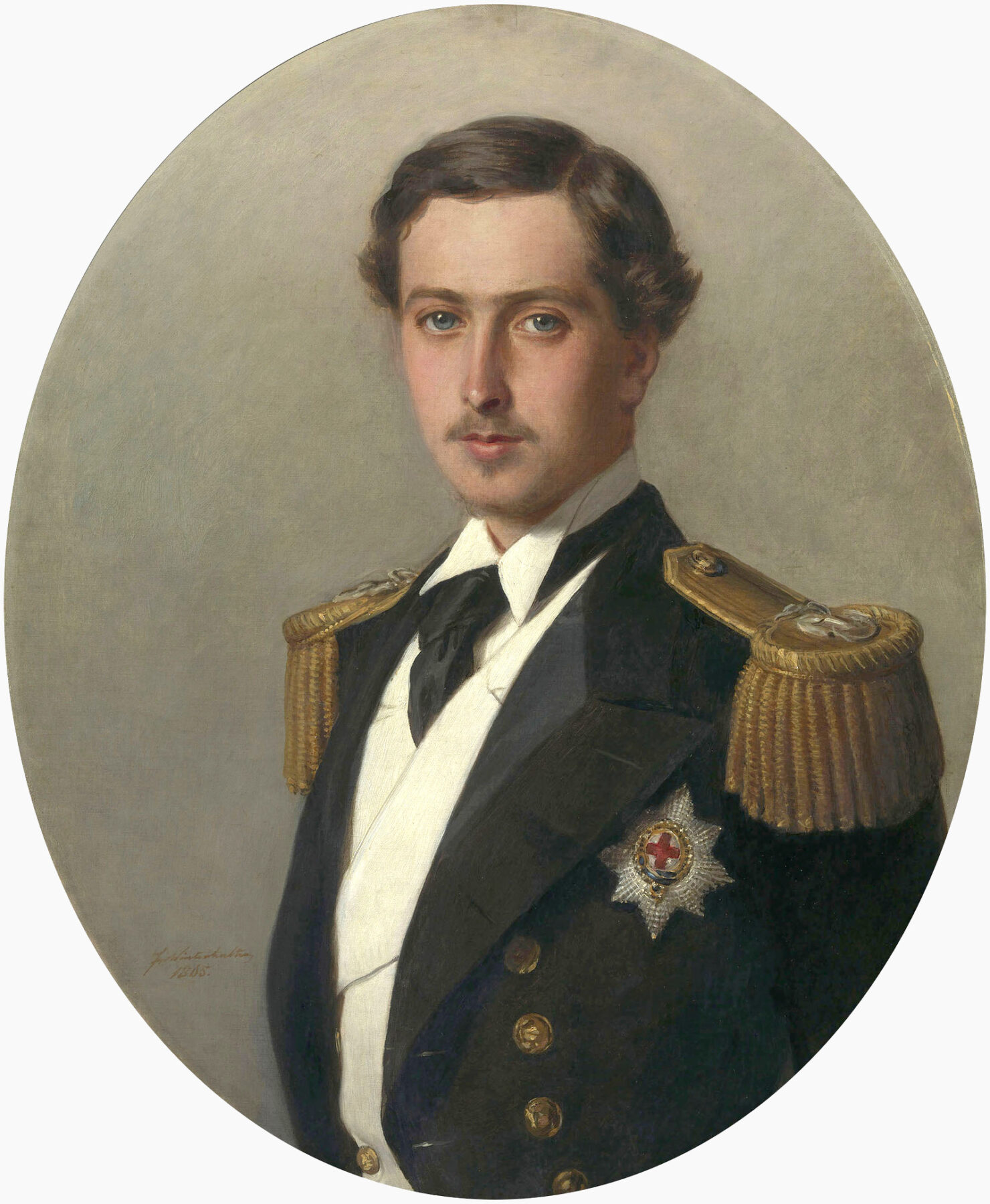 A painting of Prince Alfred.